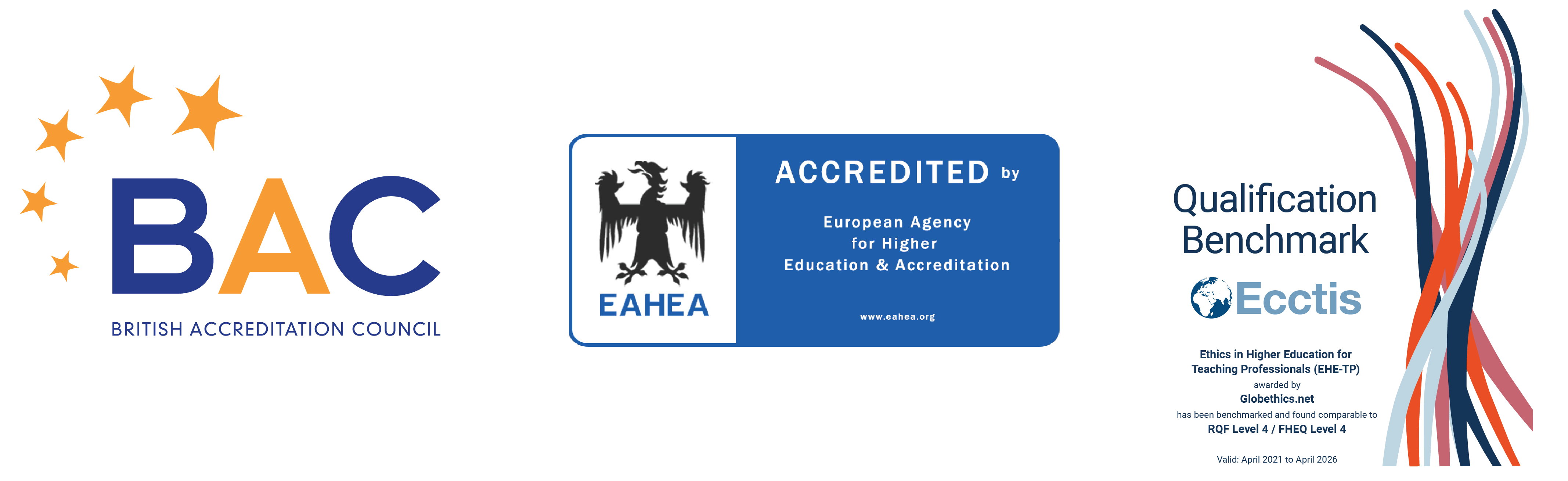 Globethics Accreditations - BAC, EAHEA and ECCTIS